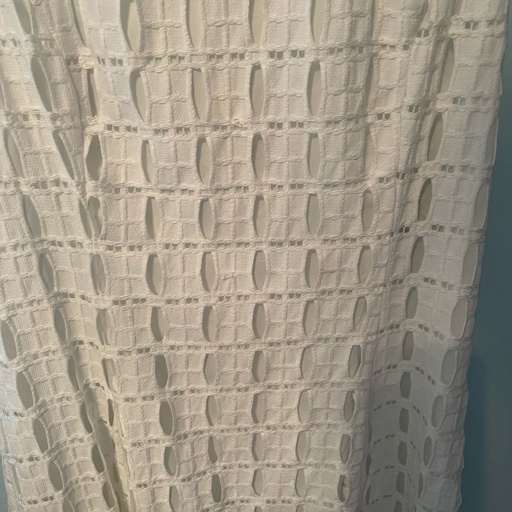 RAFAELLA White Sleeveless Dress - Picture 6 of 6